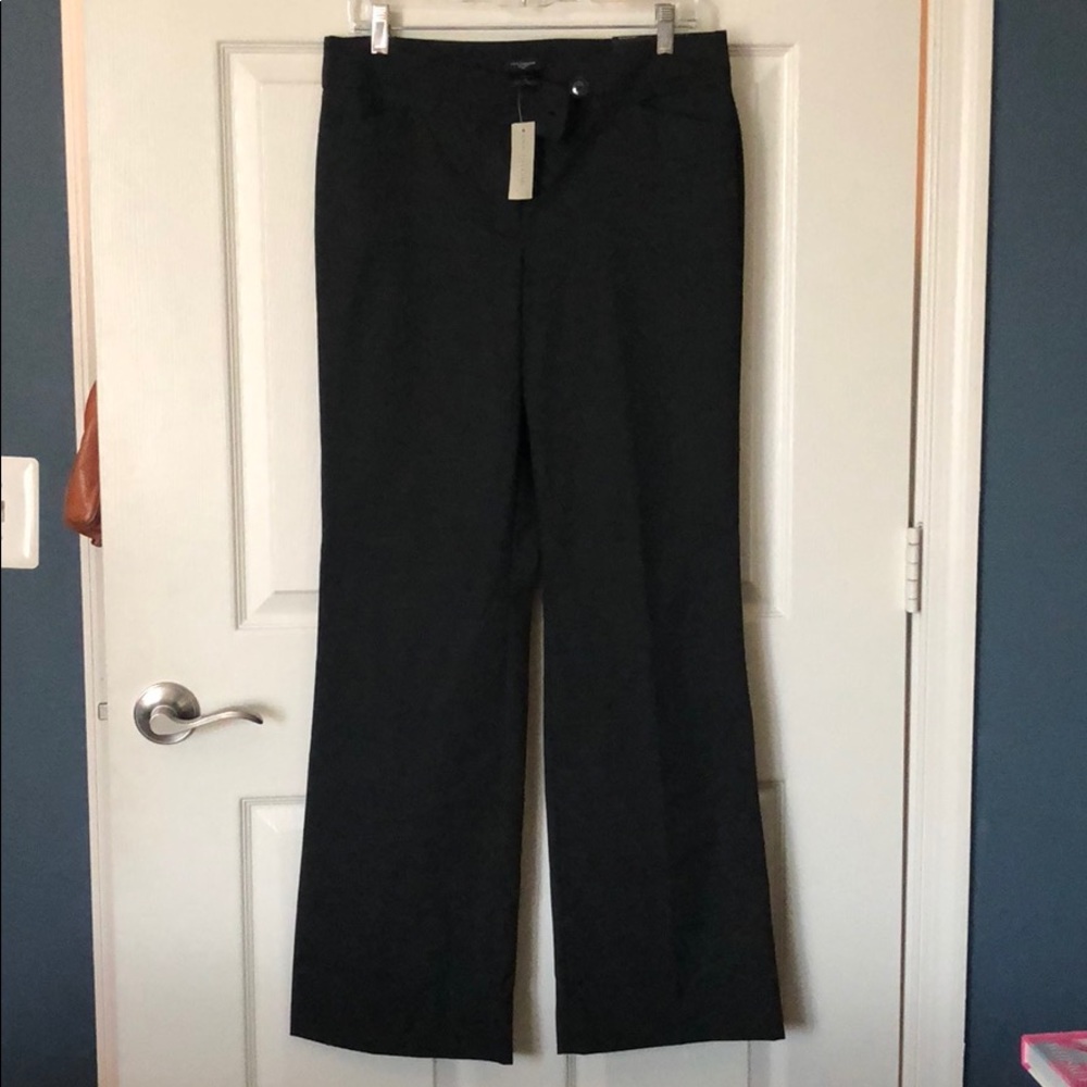NWT Ann Taylor Modern Boot Leg Pants Gray size 6